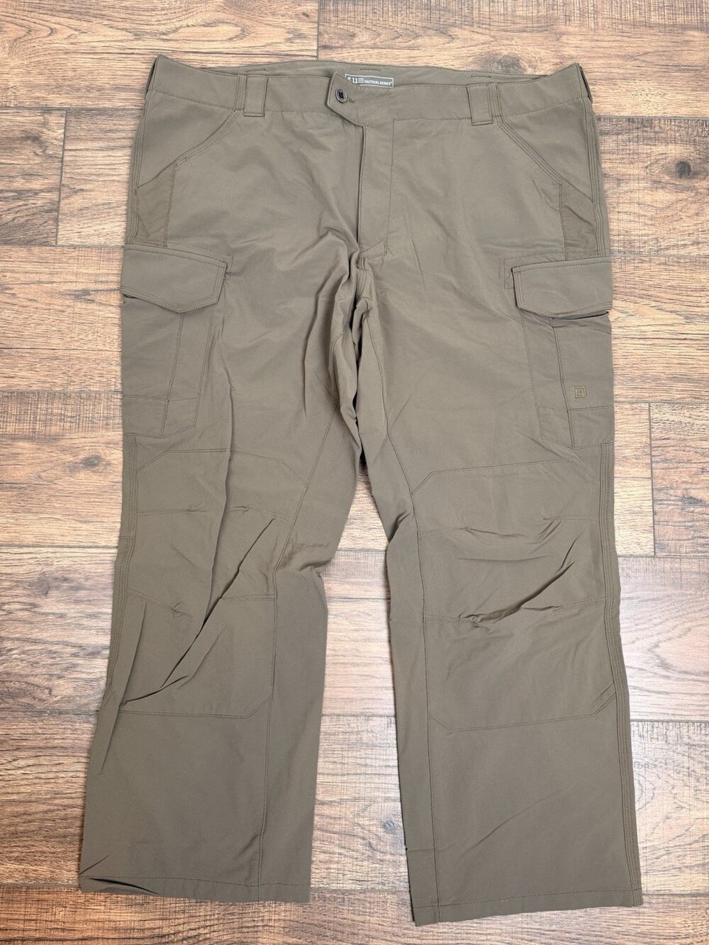 511 Tactical Nylon Men's Cargo Utility Work Pants 44x30 Green Brown